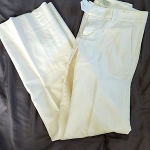 Banana Republic size 4 white slacks